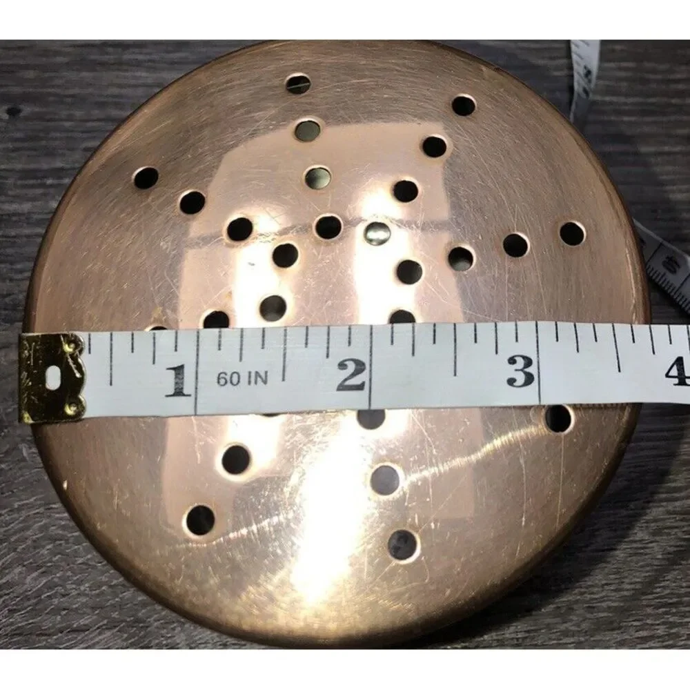 Vintage De La Cuisine Cheese Shaker Copper Tone Made In USA